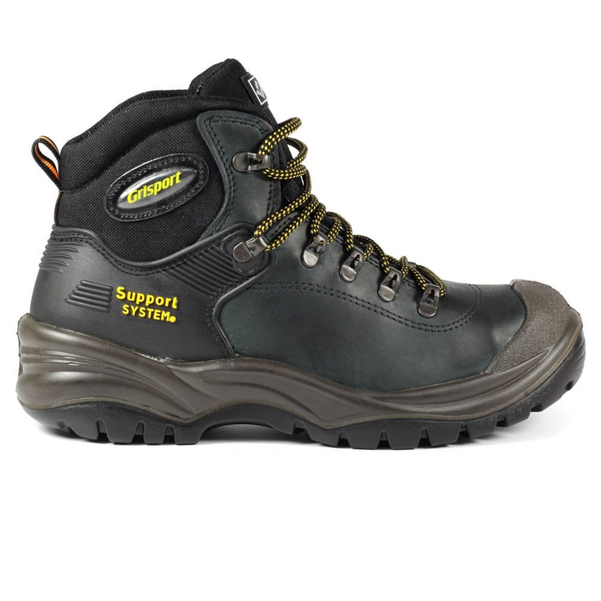 GRISPORT CONTRACTOR SAFETY BOOT BLACK SIZE 42