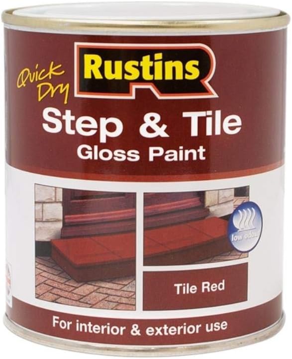 RUSTINS TEXTURED STEP & TILE RED 1L