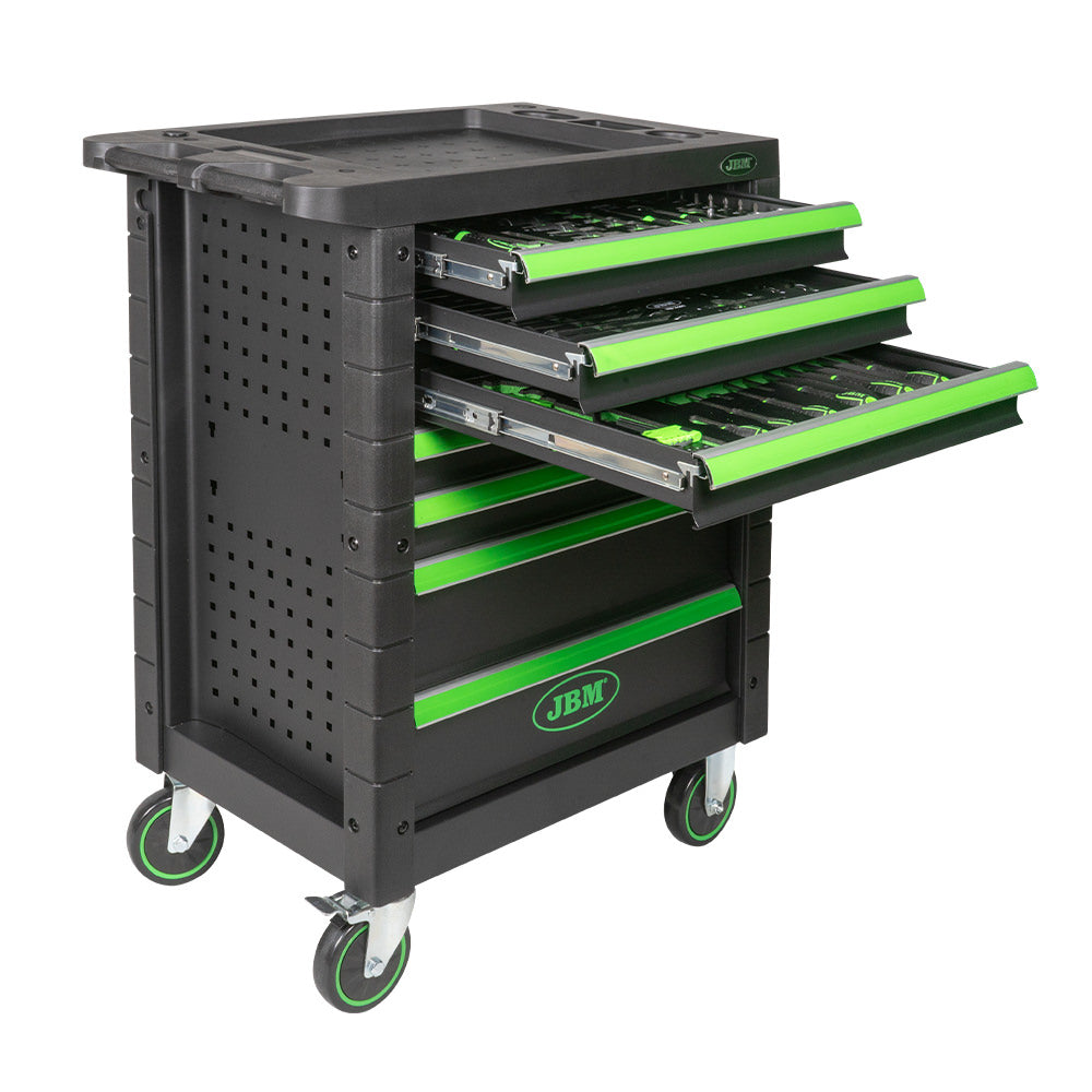 JBM 7 DRAWER TOOL CABINET WITH 172PCS TOOLS