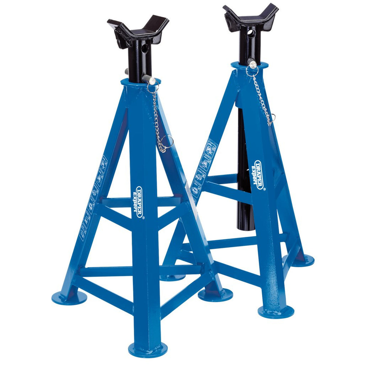 DRAPER EXPERT AXLE JACK STANDS, 6 TONNE (PAIR)