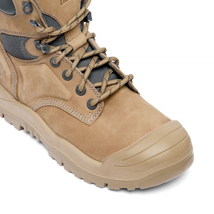 MONGREL HIGH LEG ZIPSIDER STONE