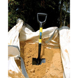 DRAPER ROUND POINT MINI BUILDERS SHOVEL WITH FIBREGLASS SHAFT