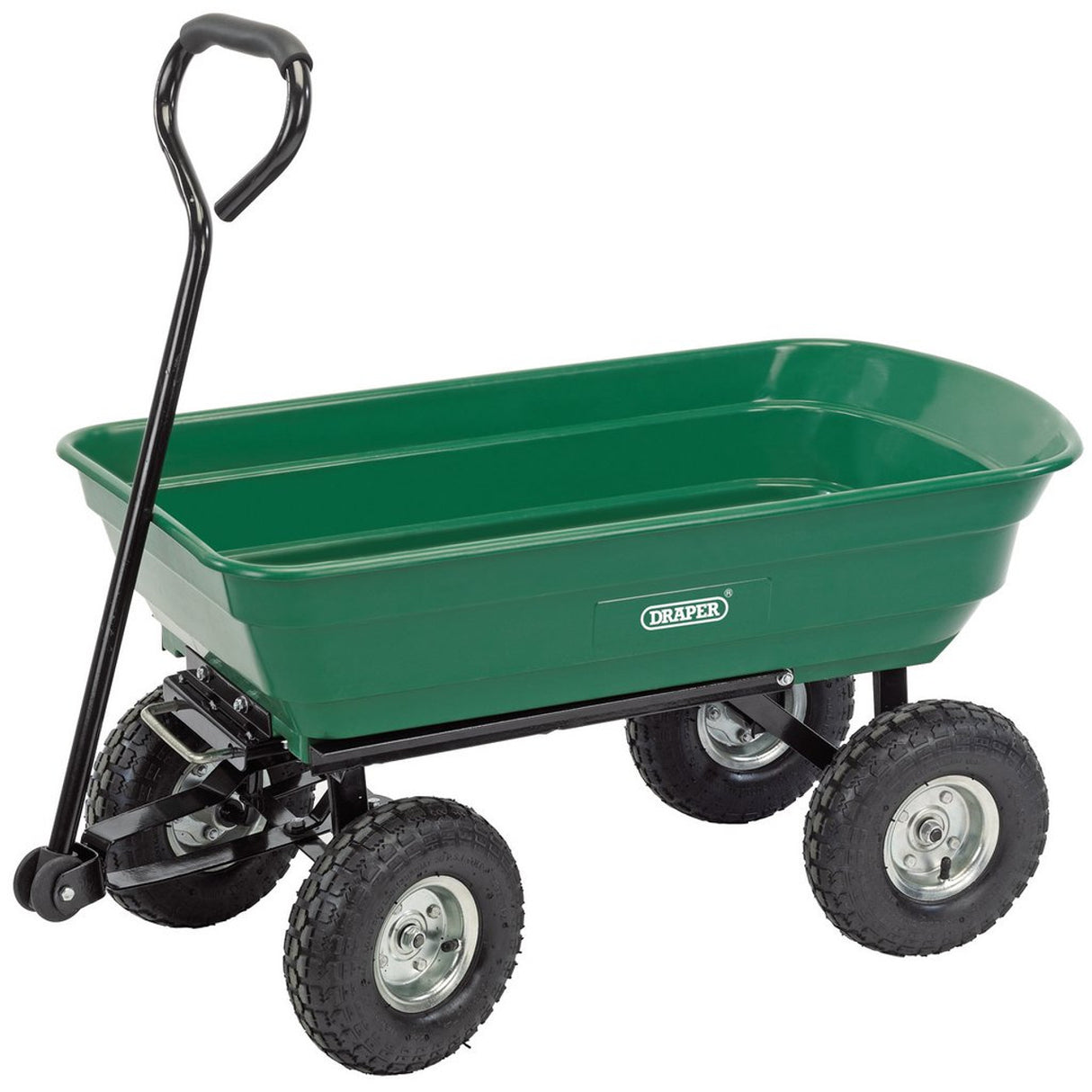 DRAPER GARDEN TIPPING TROLLEY CART