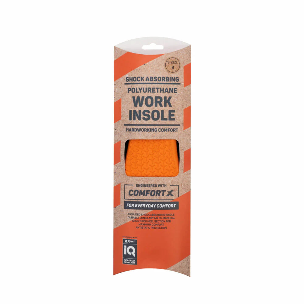 XPERT SHOCK ABSORBING POLYURETHANE WORK INSOLE