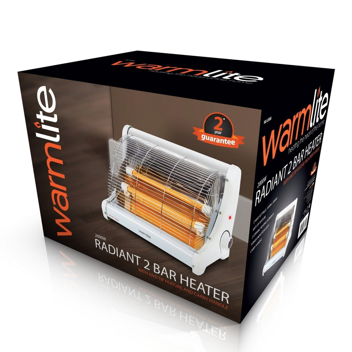 WARMLITE RADIANT 2 BAR HEATER