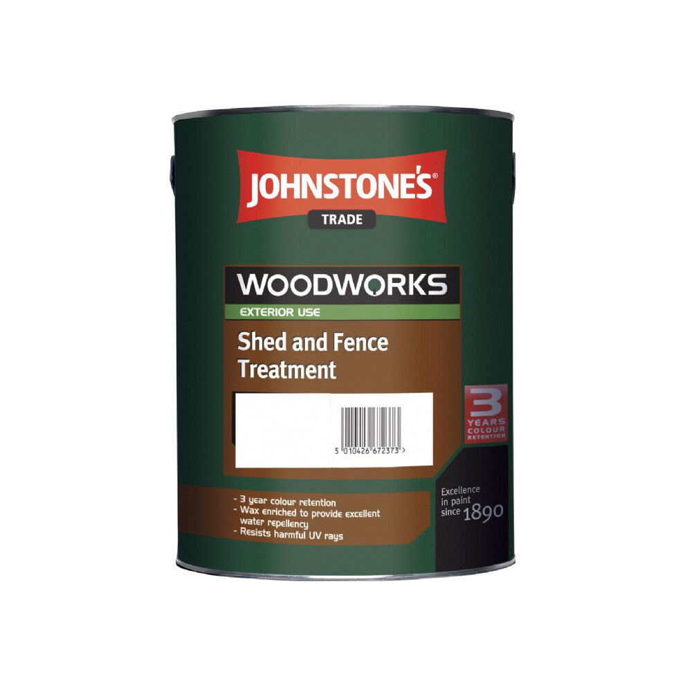 JOHNSTONES SHED & FENCE LIGHT BROWN 5L