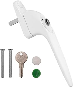 YALE PVCU INLINE MULTIPLE SPINDLE WINDOW HANDLE WHITE