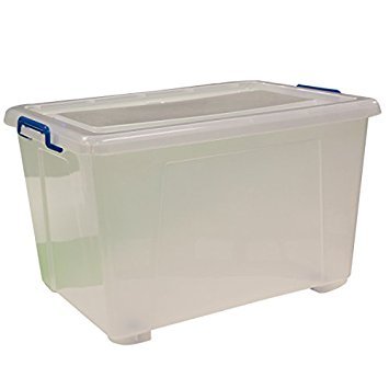 KINGFISHER 46L STORAGE BOX WITH WHEELS