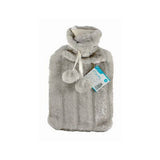 ASHLEY 2L HOT WATER BOTTLE WITH PLUSH FAUX FUR COVER