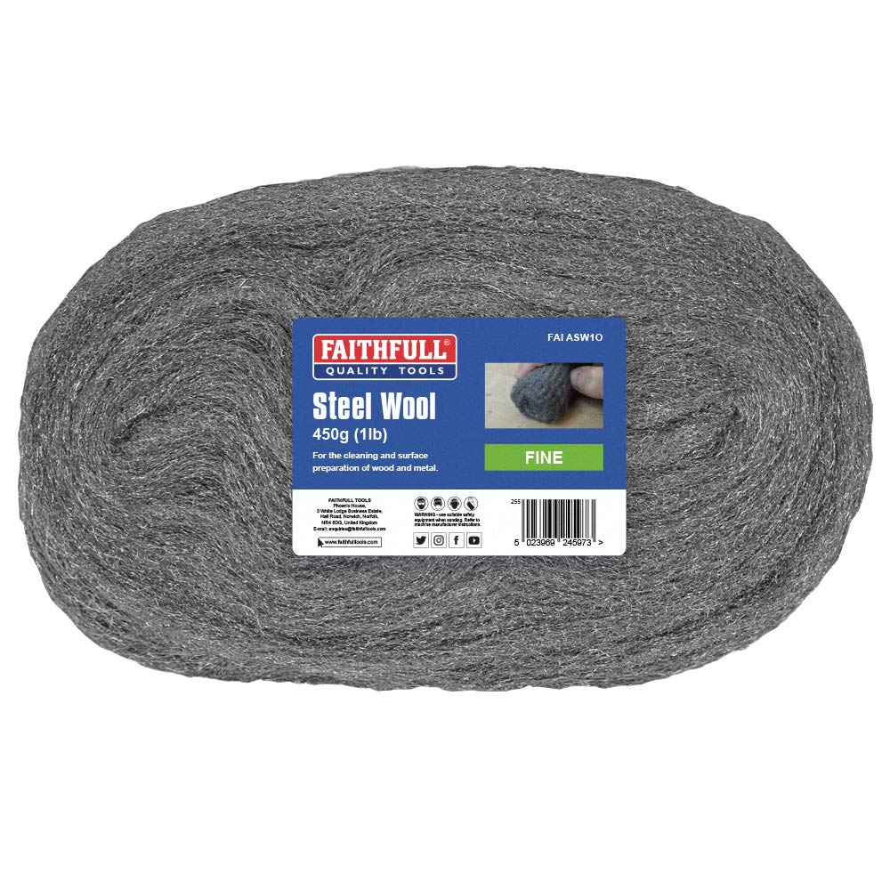 Faithfull Steel Wool Fine 0 450g