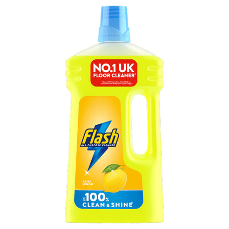 FLASH ALL PURPOSE FLOOR CLEANER CRISP LEMON 950ML - Watson Hire