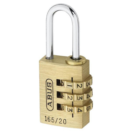 ABUS 165 SERIES 20MM COMBINATION PADLOCK CD - Watson Hire