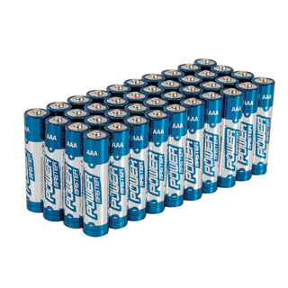 POWERMASTER AAA BATTRIES LR03 40 PACK