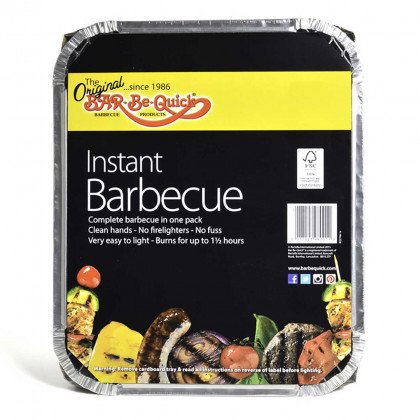 BARBEQUICK INSTANT DISPOSABLE BARBEQUE