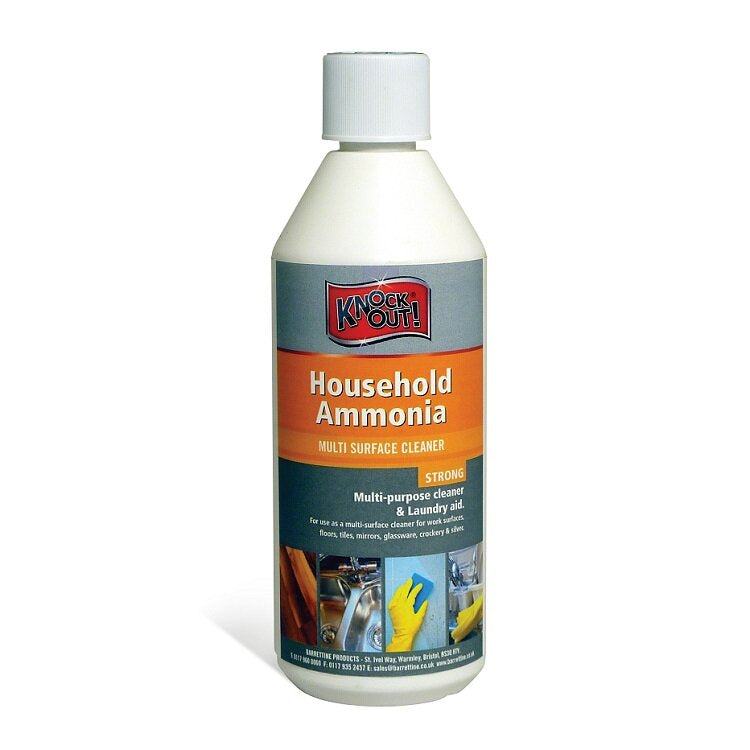 KNOCKOUT HOUSEHOLD AMMONIA 500ML