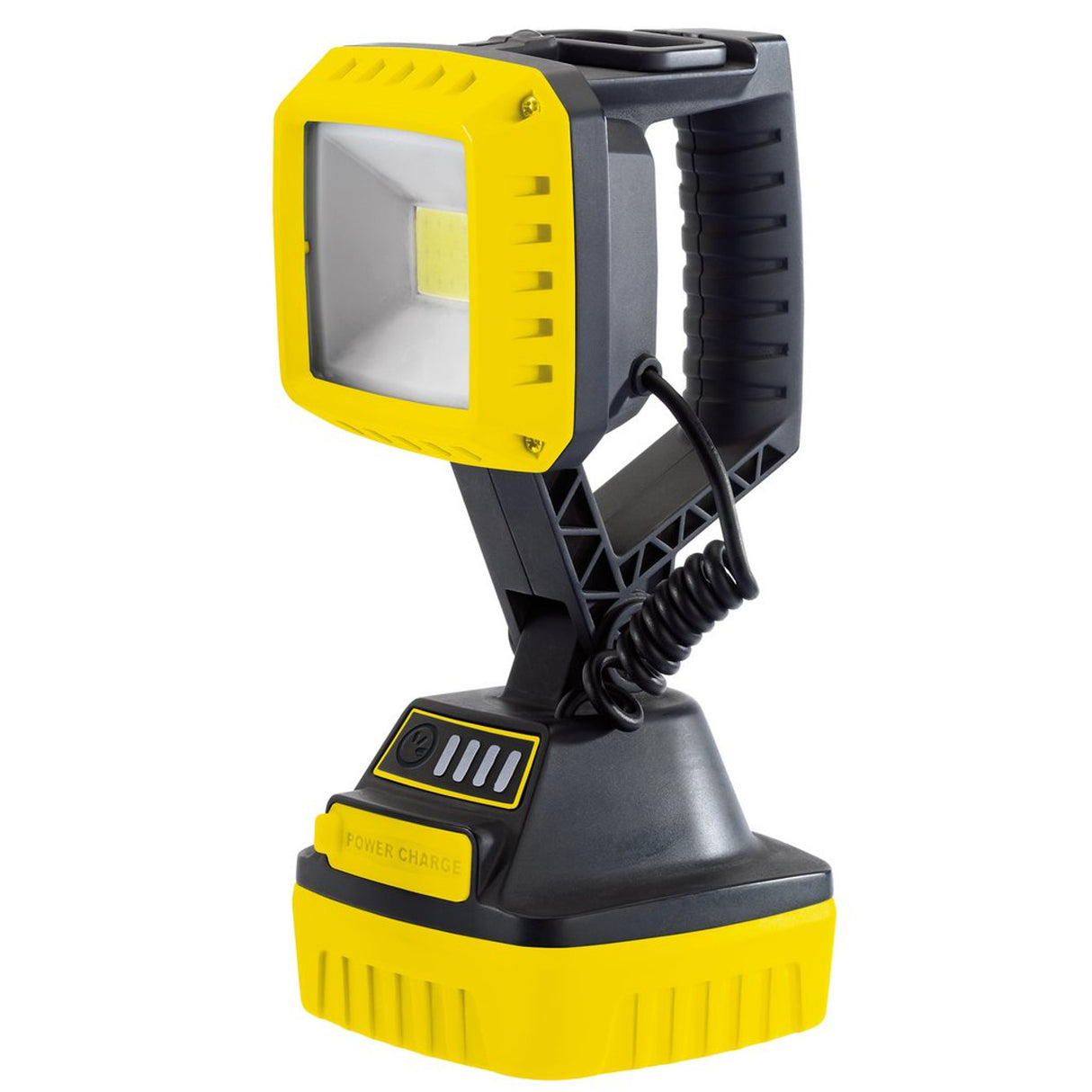 DRAPER COB LED RECHARGEABLE WORKLIGHT, 10W, 1,000 LUMENS, YELLOW