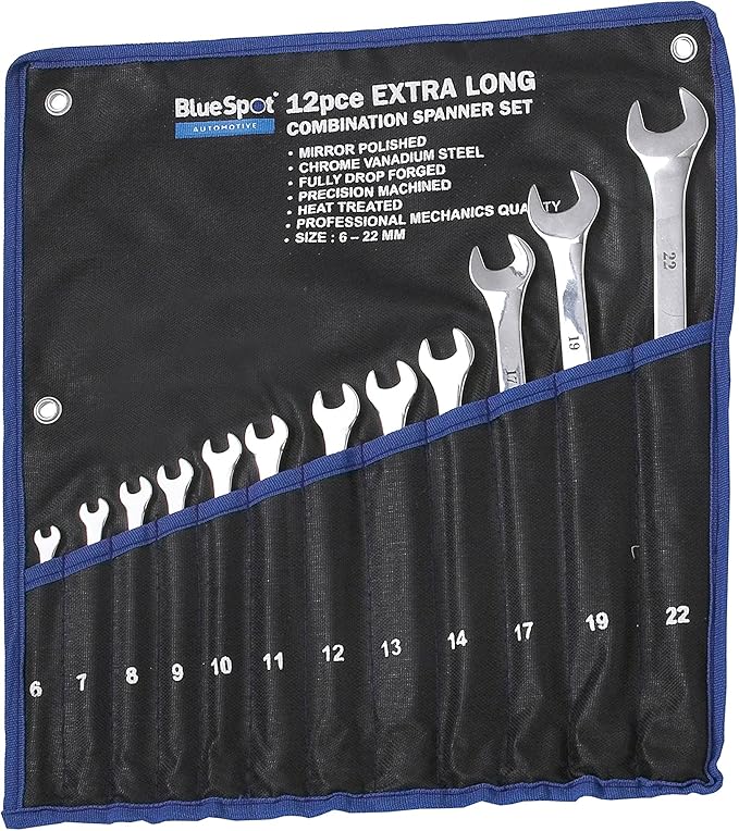 BlueSpot Tools Extra Long Combination Spanner – Watson Hire