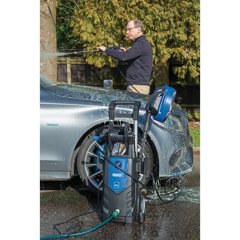 DRAPER PRESSURE WASHER, 2100W, 165 BAR BLACK