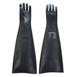 PORTWEST HEAVY LATEX GAUNTLET 60CM BLACK LARGE - Watson Hire