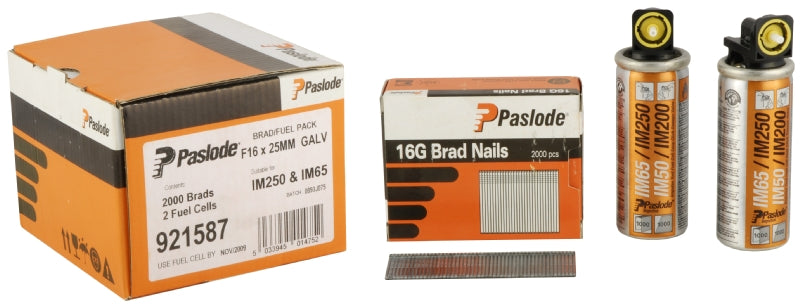 PASLODE BRAD NAILS 32MM 2000+2