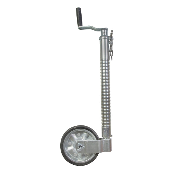 HEAVY JOCKEY WHEEL RIBBED