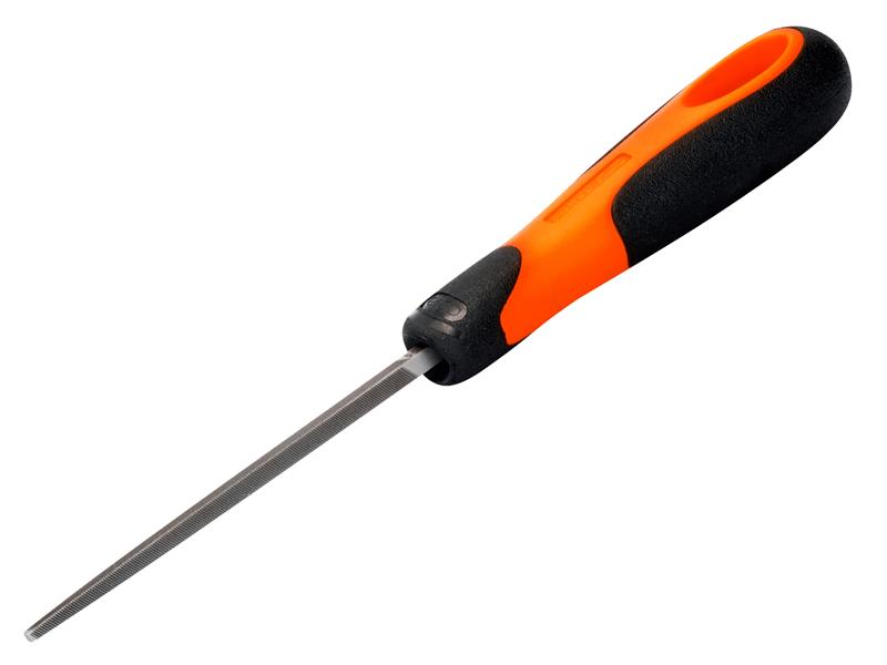 Bahco 1-160-10-3-2 ERGO™ Handled Engineering Square Smooth Cut File 250mm (10in)