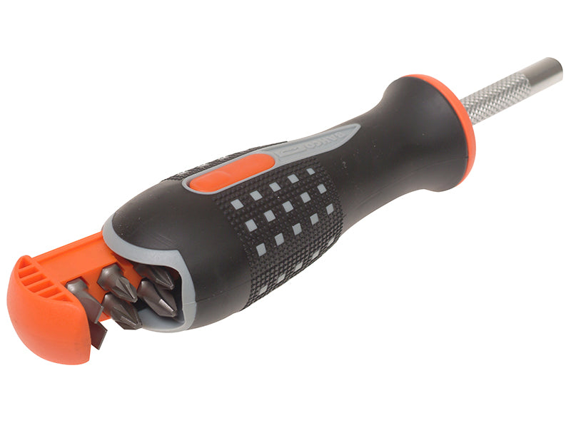 Bahco 808050 Ratchet Screwdriver & 6 Bits