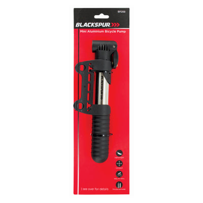 BLACKSPUR  MINI ALUMINIUM BICYCLE PUMP