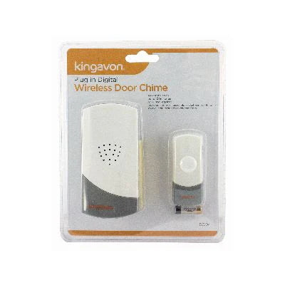KINGAVON PLUG IN DIGITAL WIRELESS DOOR CHIME BB-DC104 - Watson Hire