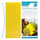 ASHLEY 5PC DUAL-SIDED HANGING INSECT TRAP