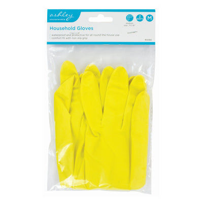BB-RG180  2 PAIRS HOUSEHOLD GLOVES MEDIUM