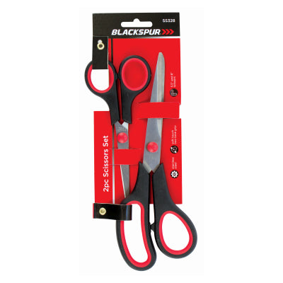 BLACKSPUR  2PC SCISSORS SET - 1.5MM BLADE