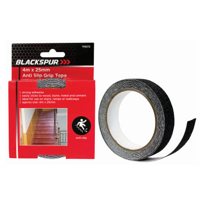 BLACKSPUR 4M X 25MM ANTI SLIP GRIP TAPE