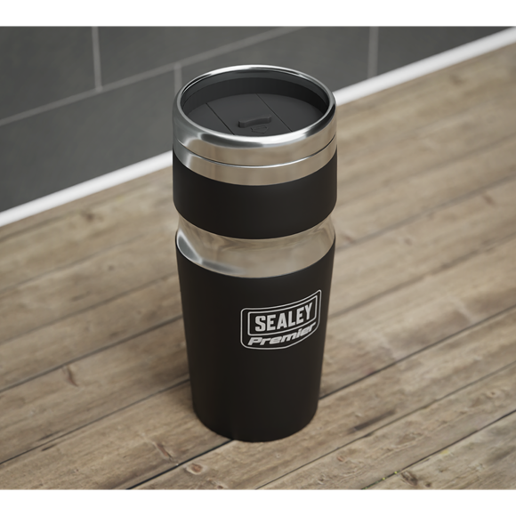 SEALEY PREMIER TRAVEL MUG WITH TOOL KIT