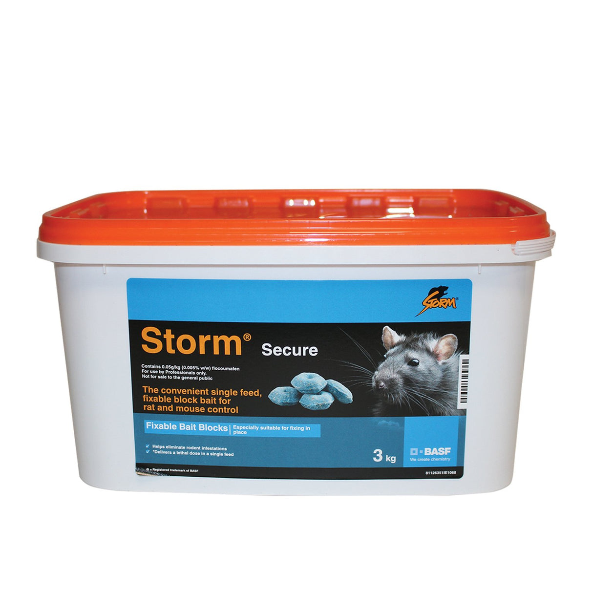 STORM RAT BAIT 3KG TUB