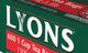 LYONS ORIGINAL TEABAG GREEN 840 PACK