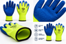 SUPERTOUCH TOPAZ COOL ORANGE LATEX GLOVES 12 PACK