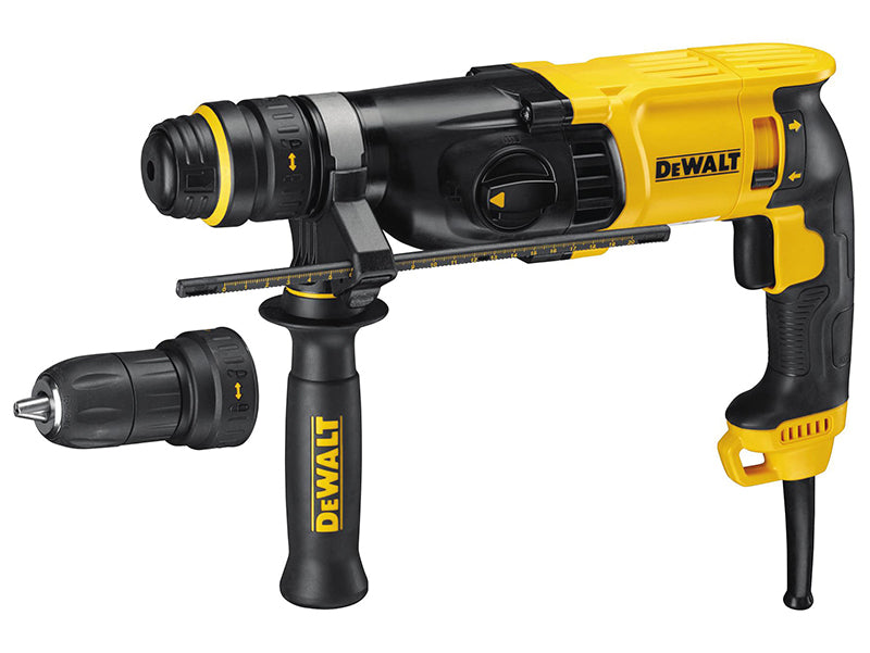 DEWALT D25134KL SDS Plus 3-Mode QCC Hammer Drill 800W 110V