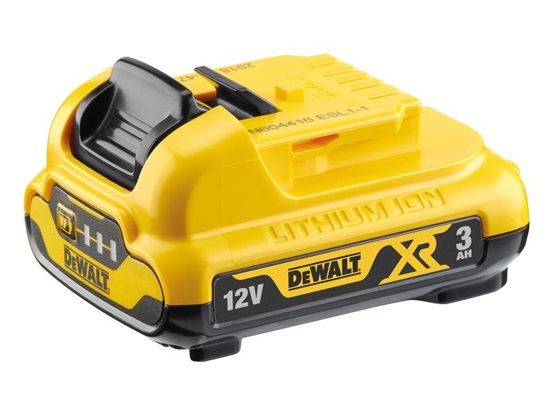 DEWALT DCB124 XR Slide Battery Pack 12V 3.0Ah Li-ion