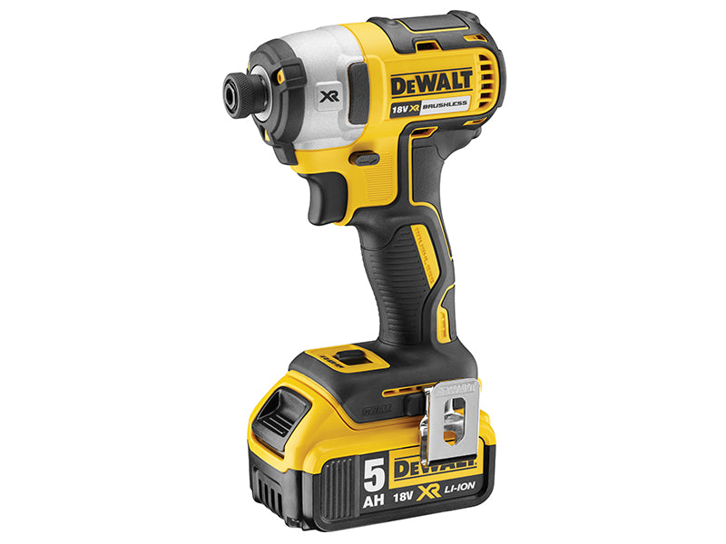 DEWALT DCF887P2 XR Brushless 3 Speed Impact Driver 18V 2 x 5.0Ah Li-ion