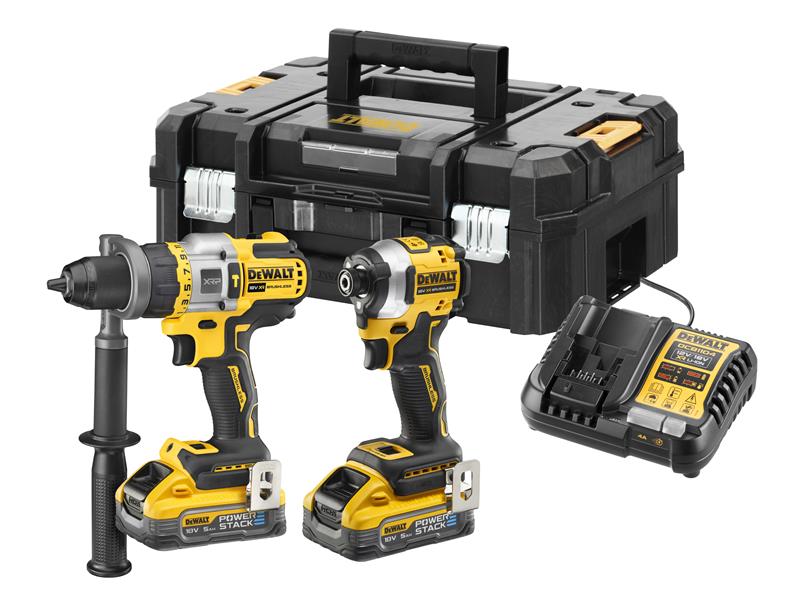 DEWALT DCK2052H2 POWERSTACK™ Twin Kit 2 x 5.0Ah Li-ion