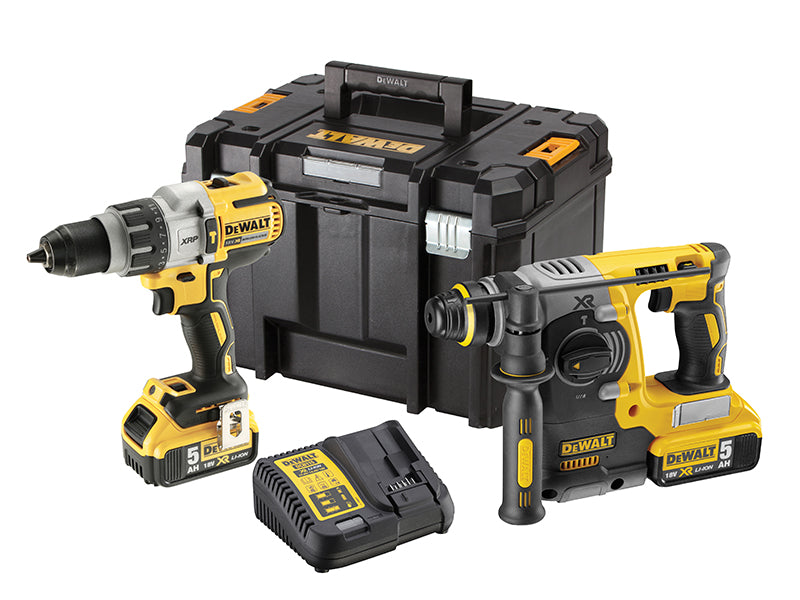 DEWALT DCK229P2T Twin Pack 18V 2 x 5.0Ah Li-ion