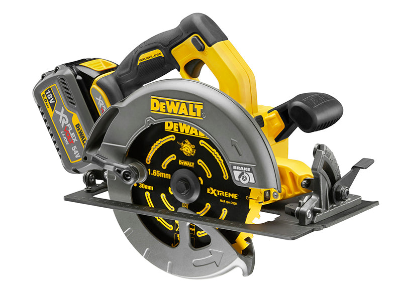 DEWALT DCS575T2 FlexVolt XR Circular Saw 190mm 54V 2 x 2.0Ah Li-ion