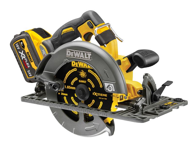 DEWALT DCS579T2 XR FlexVolt Circular Saw 190mm 54V 2 x 2.0Ah Li-ion