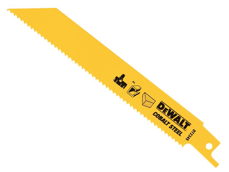 DEWALT Bi-Metal General Purpose Reciprocating Blade 152mm x 10 TPI (Pack 5)