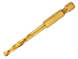 DEWALT Impact Titanium Drill Bit 4.5mm OL:75mm WL:31mm