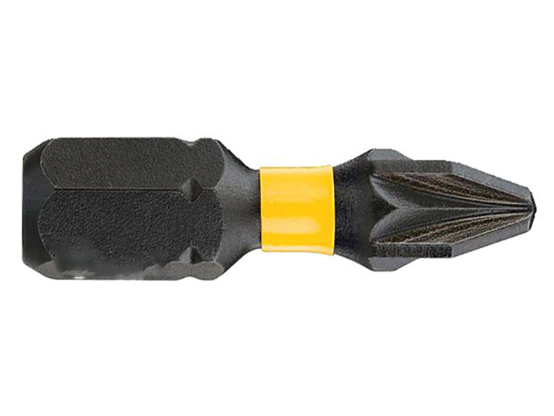 DEWALT Extreme Impact Torsion Bits PZ2 x 25mm (Pack 5)