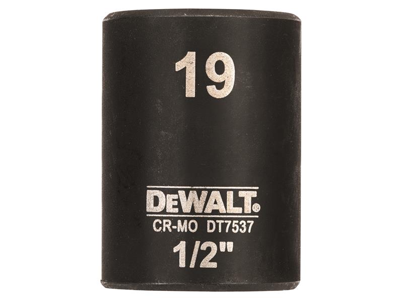 DEWALT DT7537 1/2in Shallow Impact Socket 19mm