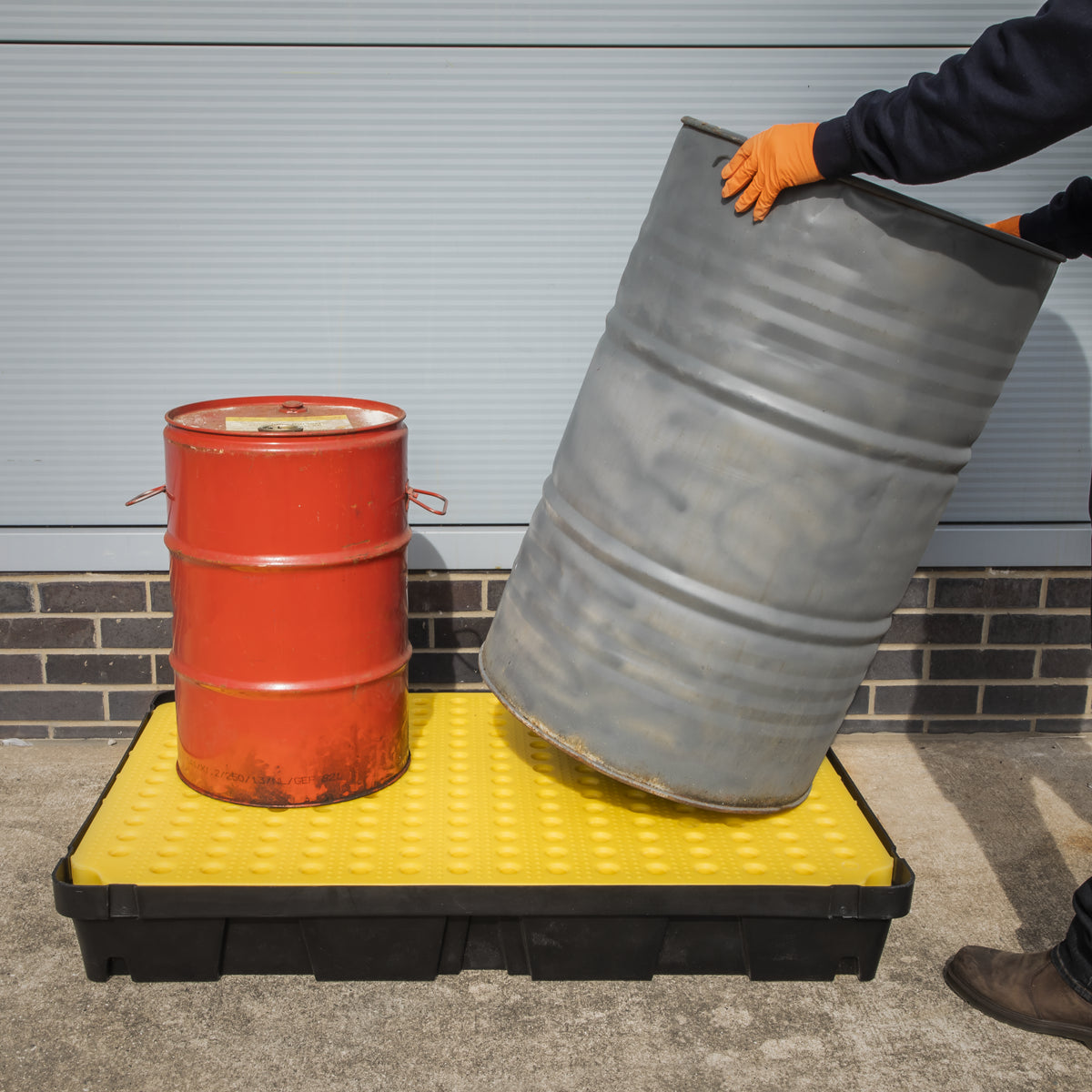 SEALEY SPILL TRAY WITH PLATFORM 100L