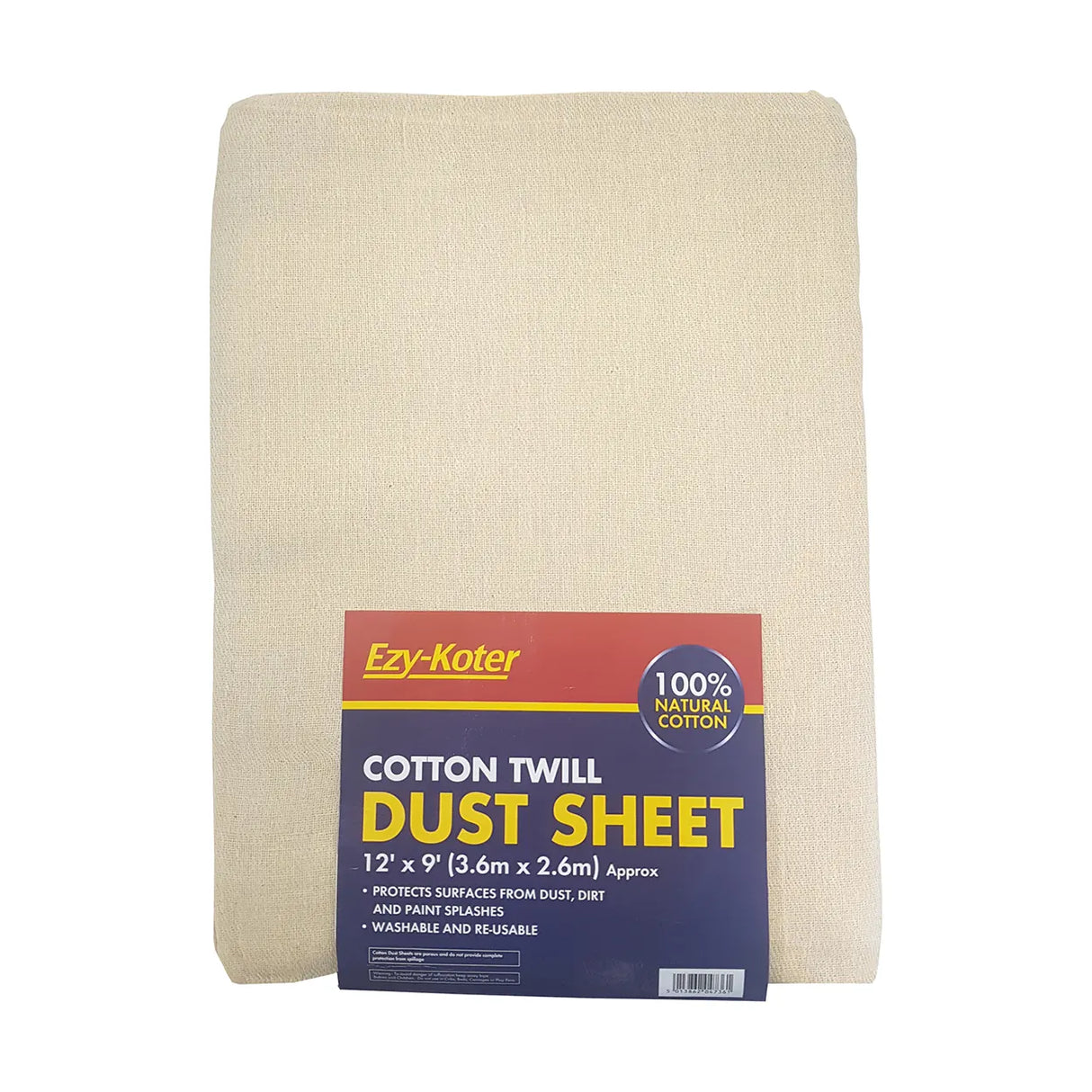 FLEETWOOD EZYK COTTON DUST SHEET 12 X 9